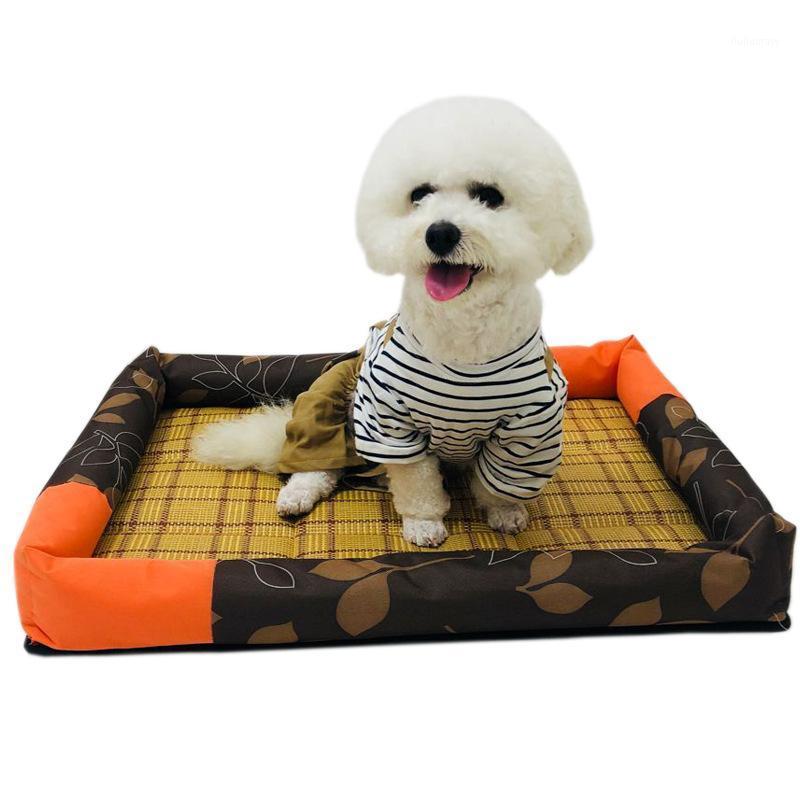 Pet Cooling Mat Cat Dog Ice Mat Printed Breathable Waterproof Pet Bed Pad Puppy Sleeping Blanket Dogs Kennel Cool Cushion1