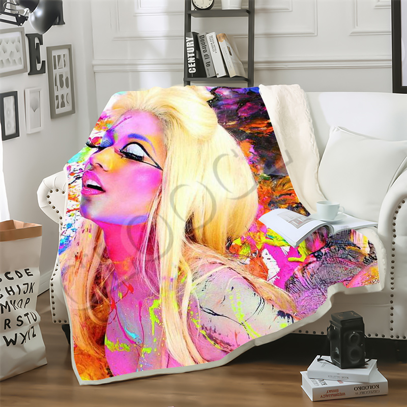 CLOOCL Newest Sofa Travel Youth Bedding Hip Hop Rapper Nicki Minaj 3D Print Double Layer Blankets Bedspread for Plush Blanket Sofa Quilt
CLOOCL Newest Sofa Travel Youth Bedding Hip Hop Rapper Nicki Minaj 3D Print Double Layer Blankets Bedspread for Plush Blanket Sofa Quilt