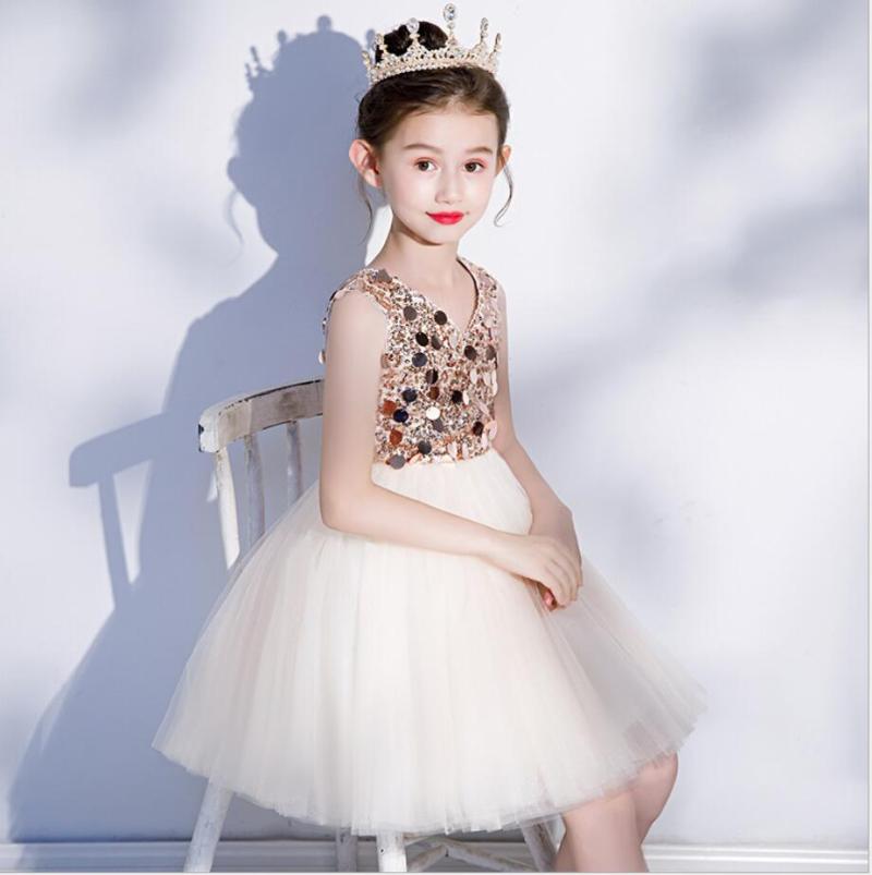 Girls Dress Wedding Party Princess Christmas Clothes for Girl Party Costume Sequin Kids Tutu Clothing Teenagers Communion Gown, Gold
Girls Dress Wedding Party Princess Christmas Clothes for Girl Party Costume Sequin Kids Tutu Clothing Teenagers Communion Gown, Gold