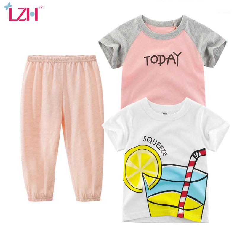 Summer Girls Clothes 2020 Children Clothing Casual Print T-shirts+Pants Three-piece Sets Kids Outfits Fashion Boys Sport Suit1, Pink
Summer Girls Clothes 2020 Children Clothing Casual Print T-shirts+Pants Three-piece Sets Kids Outfits Fashion Boys Sport Suit1, Pink