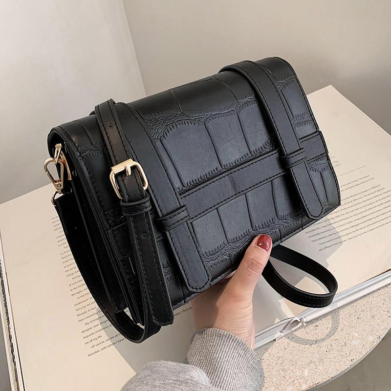 Small Designer Luxury Fashion Women Stone Pattern Flap Crossbody Shoulder Bags PU Leather Handbags for Female Trending, Black
Small Designer Luxury Fashion Women Stone Pattern Flap Crossbody Shoulder Bags PU Leather Handbags for Female Trending, Black