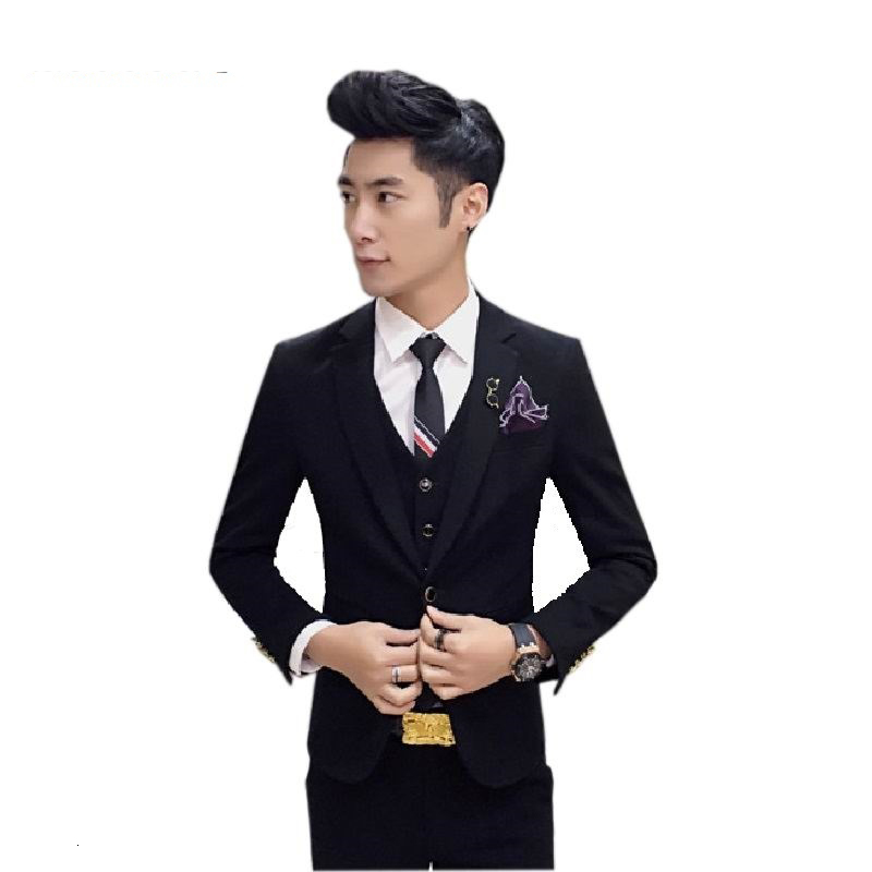 2021 New Arrival High-quality Korea Thin-style Gray Men's Suits Spring and Autumn Business Blazers Pieces SS81, Black
2021 New Arrival High-quality Korea Thin-style Gray Men's Suits Spring and Autumn Business Blazers Pieces SS81, Black