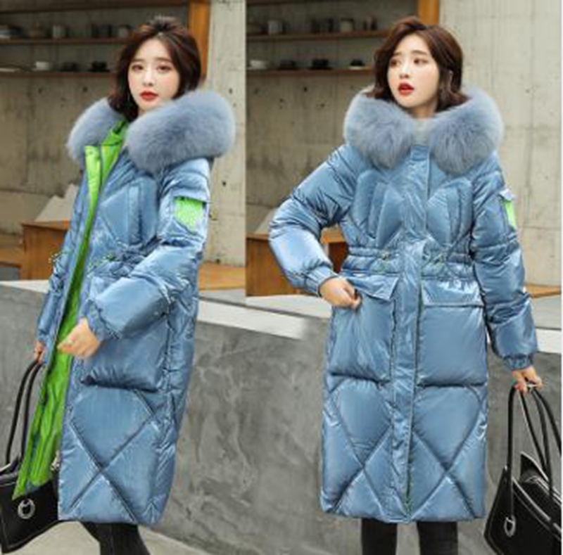 Wholesale New Women's Winter Warm Hooded Long Coat Padded Down Cotton Jackets Parka, Navy blue
Wholesale New Women's Winter Warm Hooded Long Coat Padded Down Cotton Jackets Parka, Navy blue