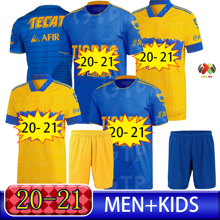 Men 2020 2021 Tigres UANL Soccer Jersey 21 Mexico club Yellow Vargas SOSA Away blue Home High-quality Football Shirt, Home patch 1
Men 2020 2021 Tigres UANL Soccer Jersey 21 Mexico club Yellow Vargas SOSA Away blue Home High-quality Football Shirt, Home patch 1