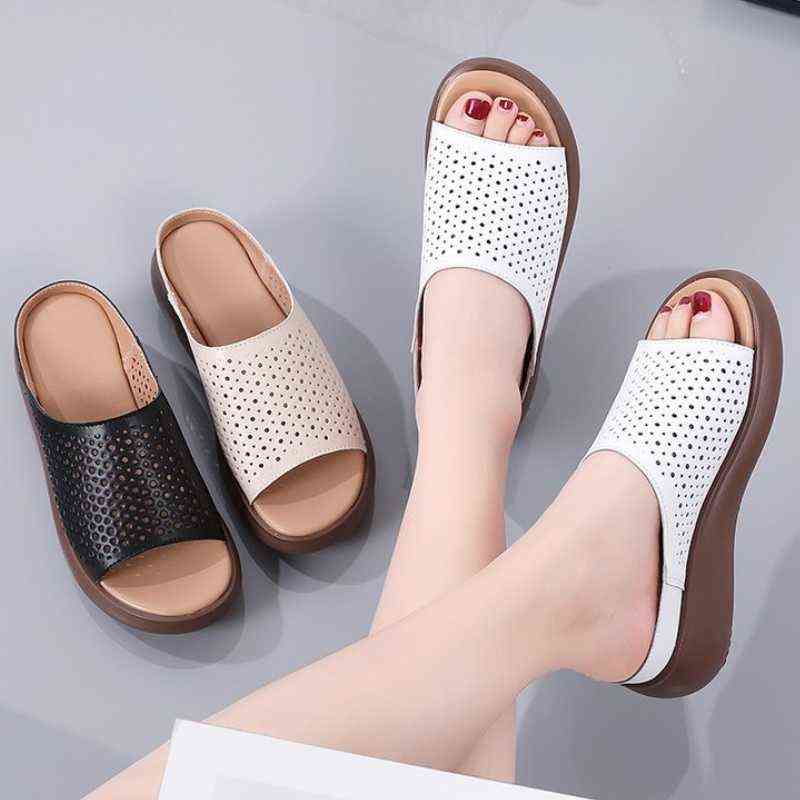Women Wedge Sandals Premium Orthopedic Open Toe Sandals Thick Bottom Casual Shoes Breathable Mesh Lightweight Ladies Footwear G0210, Black
Women Wedge Sandals Premium Orthopedic Open Toe Sandals Thick Bottom Casual Shoes Breathable Mesh Lightweight Ladies Footwear G0210, Black