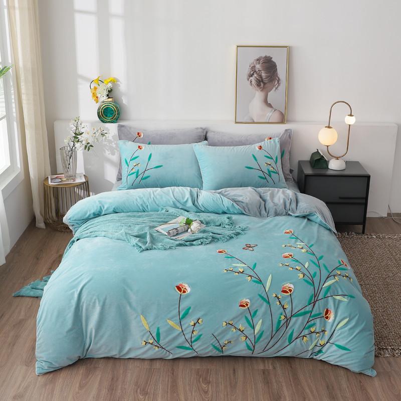 Blooming Flowers Towel Embroidery Winter Velvet Flannel Fleece Textile Bed Double Set Pillowcase Sheet Home Bedding Cover Duvet
Blooming Flowers Towel Embroidery Winter Velvet Flannel Fleece Textile Bed Double Set Pillowcase Sheet Home Bedding Cover Duvet
