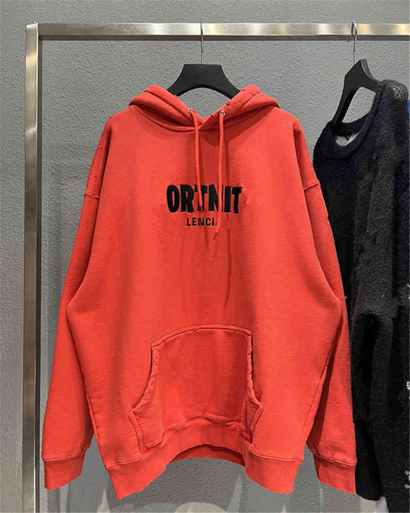 Men's Hoodies & Sweatshirts High version 21ss autumn winter fortress embroidery letter printing OS couple Paris thick fleece Sweater Hoodie EENT, Red
Men's Hoodies & Sweatshirts High version 21ss autumn winter fortress embroidery letter printing OS couple Paris thick fleece Sweater Hoodie EENT, Red