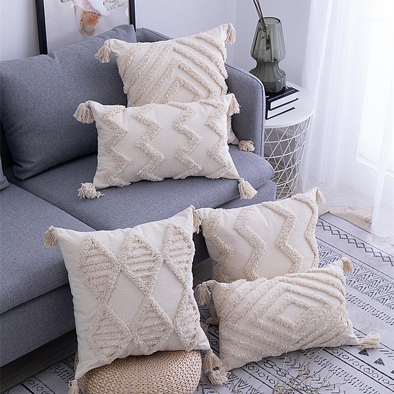 Fashion Vintage White Modern Office Nap Tufted Throw Pillow Moroccan Sofa Bed Pillowcase Modern Pillow Seat Retro Cushion Cover1, Style 2
Fashion Vintage White Modern Office Nap Tufted Throw Pillow Moroccan Sofa Bed Pillowcase Modern Pillow Seat Retro Cushion Cover1, Style 2