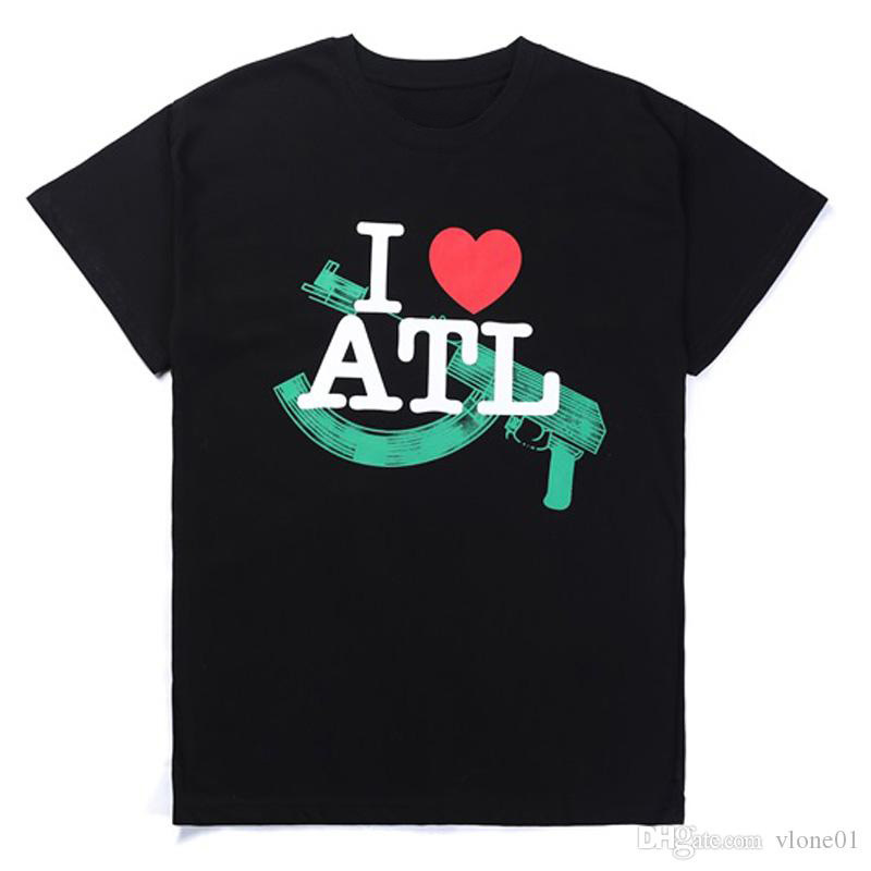 I LOVE ATL Short Sleeve Casual Stylist T Shirt High Quality Fashion Hip Hop Men Women T Shirt, White;black
I LOVE ATL Short Sleeve Casual Stylist T Shirt High Quality Fashion Hip Hop Men Women T Shirt, White;black