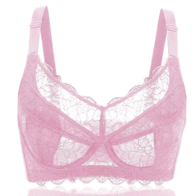 Women's Big Size Full Coverage Floral Embrodiery Ultra-thin Bra Lingerie 34 36 38 40 42 44 46 48 B C D E F G H, Pink
Women's Big Size Full Coverage Floral Embrodiery Ultra-thin Bra Lingerie 34 36 38 40 42 44 46 48 B C D E F G H, Pink
