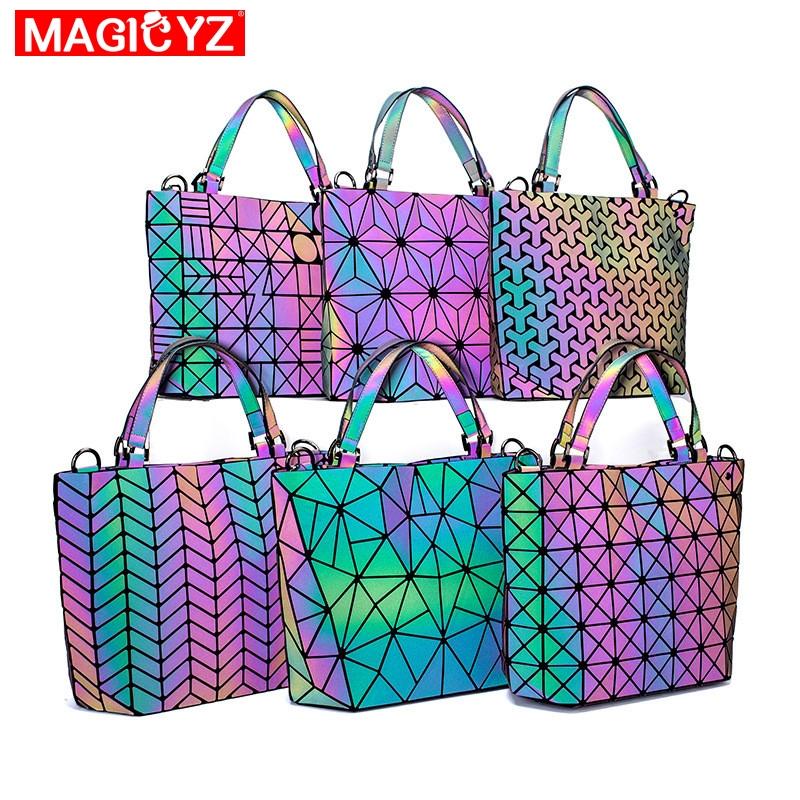 Evening Bags Fashion Bucket Bag For Women Holographic Geometric Luminous Shoulder Folding Handbag Daily Shopping Crossbody
Evening Bags Fashion Bucket Bag For Women Holographic Geometric Luminous Shoulder Folding Handbag Daily Shopping Crossbody