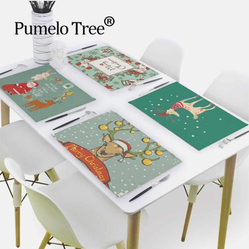 42X32cm Merry Christmas Flower Deer New Year's Table Napkin Christmas Tree Decorations Santa Navidad Decorazioni Natalizie Noel1
42X32cm Merry Christmas Flower Deer New Year's Table Napkin Christmas Tree Decorations Santa Navidad Decorazioni Natalizie Noel1