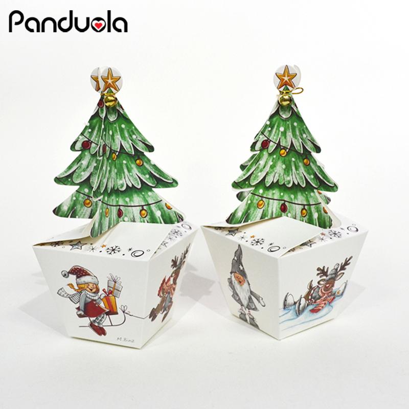 Christmas Tree Packing Box Cupcakes Dessert Cookies Candy Gift Boxes with Bells Golden Cord Christmas Decoration Gift Box
Christmas Tree Packing Box Cupcakes Dessert Cookies Candy Gift Boxes with Bells Golden Cord Christmas Decoration Gift Box