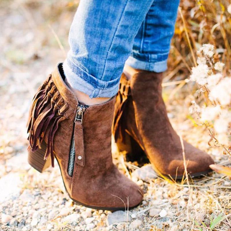 Women Ankle Boots Ladies Tassel Zipper Seude Shoes Casual Hoof Heels Pumps Pointed Toe Woman Fashion Footwear New Female1, Apricot
Women Ankle Boots Ladies Tassel Zipper Seude Shoes Casual Hoof Heels Pumps Pointed Toe Woman Fashion Footwear New Female1, Apricot