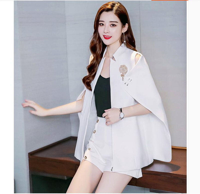 2021 New Fashionable Suit Tall-waisted Elegant Legs Double-breasted Ladies with Black-white Ol'buckles Chic Shorts 9UC9
2021 New Fashionable Suit Tall-waisted Elegant Legs Double-breasted Ladies with Black-white Ol'buckles Chic Shorts 9UC9