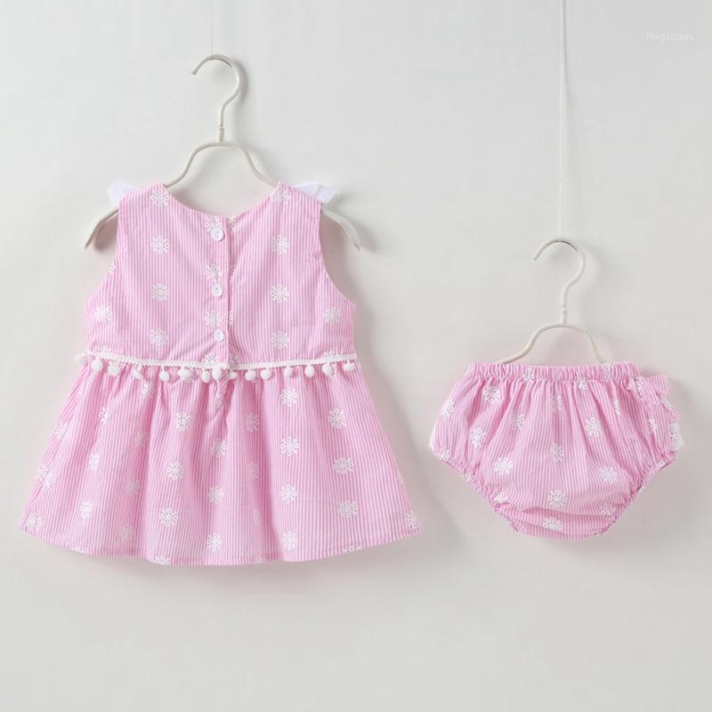 HOT 2 PCS Baby Girl Cute Skirt Briefs Sets Summer Infant Striped Lace Trim Vest Skirt + PP Pants Girls Suit1, Pink
HOT 2 PCS Baby Girl Cute Skirt Briefs Sets Summer Infant Striped Lace Trim Vest Skirt + PP Pants Girls Suit1, Pink