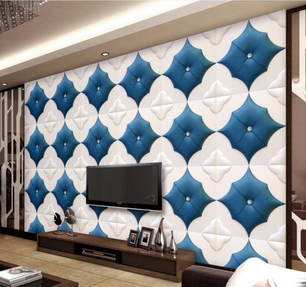 Custom wallpaper 3D Photo mural papel de parede para quarto Senior soft living room sofa bedside background wall paper, Blue
Custom wallpaper 3D Photo mural papel de parede para quarto Senior soft living room sofa bedside background wall paper, Blue