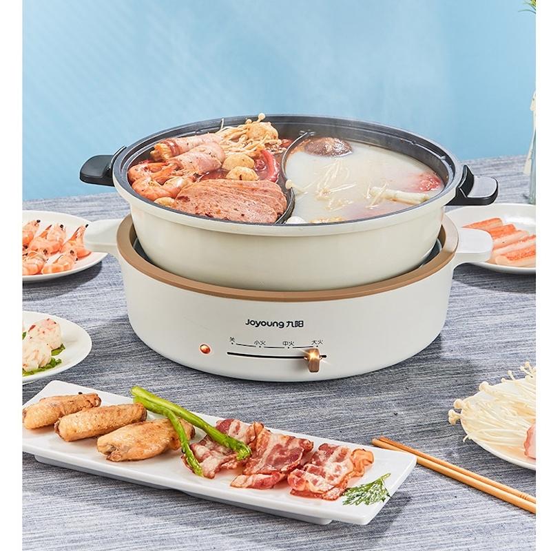220V Electric Hot Pot Household Mandarin Duck Pot 5L Large Capacity Electric Hot Cooker Multi-function Barbecue Hotpot
220V Electric Hot Pot Household Mandarin Duck Pot 5L Large Capacity Electric Hot Cooker Multi-function Barbecue Hotpot