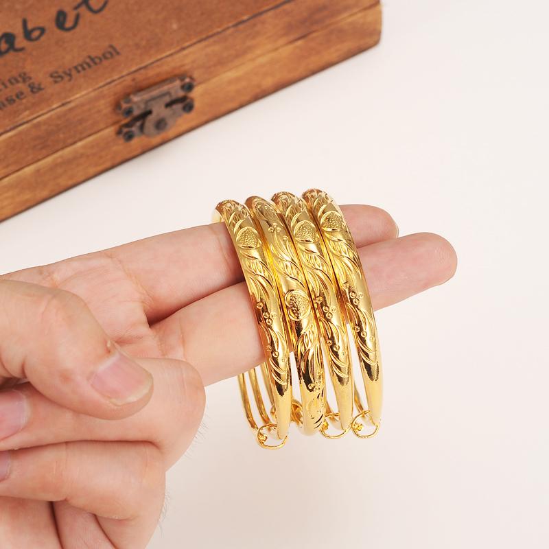 Charm Bracelets 2pcs 2.4inche Cute Girls Women Gold Bangle Ethiopian Jewelry Africandubai Arab Items Kids Baby Child Gift
Charm Bracelets 2pcs 2.4inche Cute Girls Women Gold Bangle Ethiopian Jewelry Africandubai Arab Items Kids Baby Child Gift