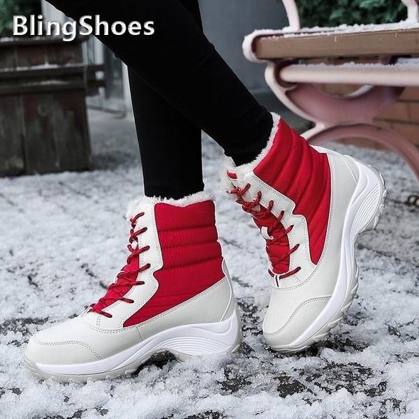2020 Winter Women Waterproof Snow Boots Women Shoes Platform Keep Warm Ankle Winter Booties Thick Fur Heels shoes woman boots, Blue
2020 Winter Women Waterproof Snow Boots Women Shoes Platform Keep Warm Ankle Winter Booties Thick Fur Heels shoes woman boots, Blue