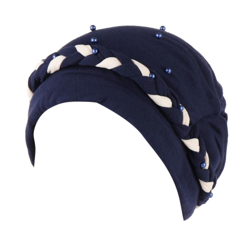 Beading Braid Ruffle Cancer Chemo Beanie Turban Wrap Cap Hair Scarf India Muslim Hat For Women, Black
Beading Braid Ruffle Cancer Chemo Beanie Turban Wrap Cap Hair Scarf India Muslim Hat For Women, Black