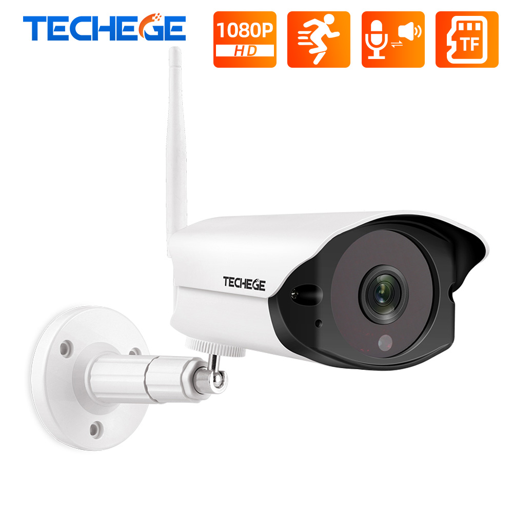 Techege 1080P HD Wifi IP camera Outdoor Indoor 2MP Wireless Wired Security Camera Motion Detection Intercom TF card slot
Techege 1080P HD Wifi IP camera Outdoor Indoor 2MP Wireless Wired Security Camera Motion Detection Intercom TF card slot
