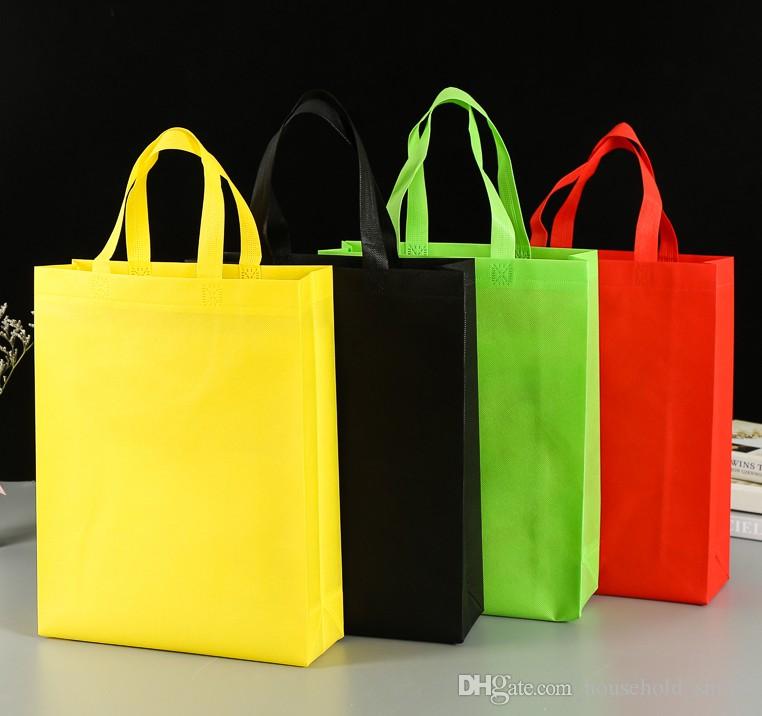 1PC Environmental Shopping Bag Reusable Foldable Nonwoven Tote Bags Grocery Storage Handbag Folding flat shopping bags
1PC Environmental Shopping Bag Reusable Foldable Nonwoven Tote Bags Grocery Storage Handbag Folding flat shopping bags