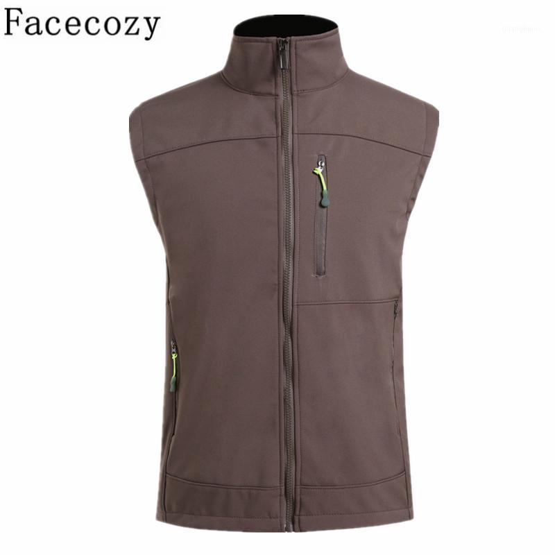Facecozy Men 2019 Winter Fleece Fishing Vest Waterproof Windproof Heated Vest Climbing Outdoor Breathable Coat for Climbing1, Black 
Facecozy Men 2019 Winter Fleece Fishing Vest Waterproof Windproof Heated Vest Climbing Outdoor Breathable Coat for Climbing1, Black