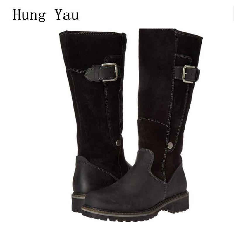 Women Snow Boots Mid-Calf 2020 Winter Female Casual Shoes High Heels Fashion Buckle Comfortable Platform Plus Size 35-43, 2018-1717 black
Women Snow Boots Mid-Calf 2020 Winter Female Casual Shoes High Heels Fashion Buckle Comfortable Platform Plus Size 35-43, 2018-1717 black