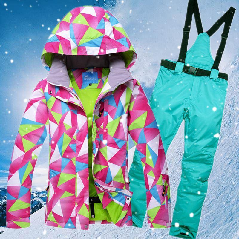 Winter Ski Suit Women Windproof Waterpoor Outdoor Sport Snow Coat And Snowborad Pants Set Female Thermal Skiing Jacket Cyf2841, A pink
Winter Ski Suit Women Windproof Waterpoor Outdoor Sport Snow Coat And Snowborad Pants Set Female Thermal Skiing Jacket Cyf2841, A pink