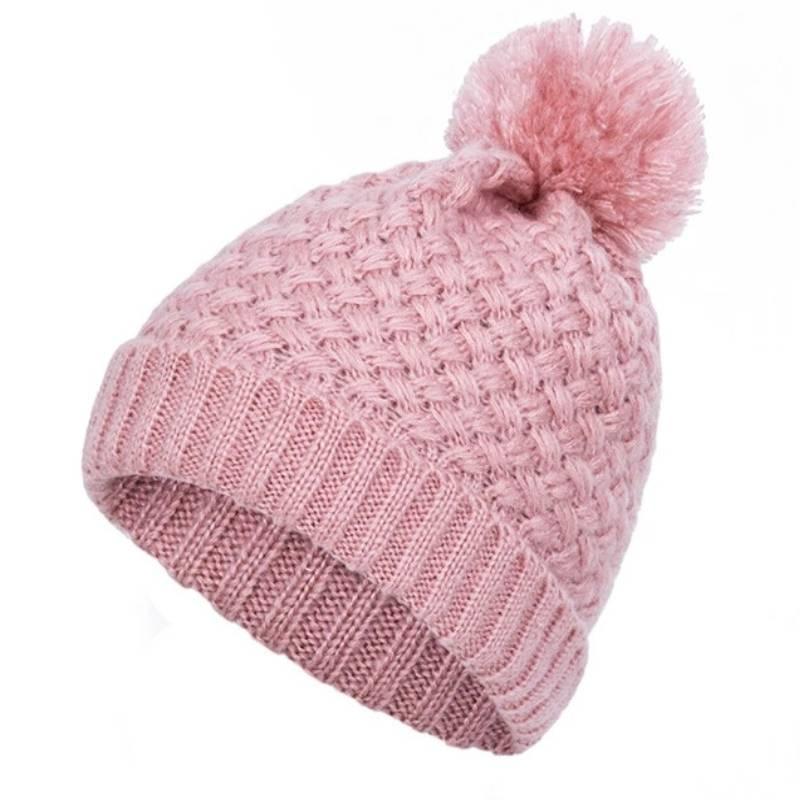 TRUENJOY Pom Poms Winter Hat For Women Girl's Hat Knitted Beanies Cap Thick Plus Velvet Skullcap Female Solid Color Bonnet, Pink
TRUENJOY Pom Poms Winter Hat For Women Girl's Hat Knitted Beanies Cap Thick Plus Velvet Skullcap Female Solid Color Bonnet, Pink