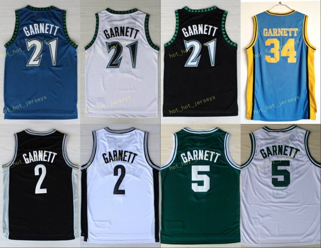 Vintage New Kevin 21 Garnett Jersey 5 Fashion Rev 30 2 Shirt Uniform Black Blue White Green Pure Cotton Stitched
Vintage New Kevin 21 Garnett Jersey 5 Fashion Rev 30 2 Shirt Uniform Black Blue White Green Pure Cotton Stitched