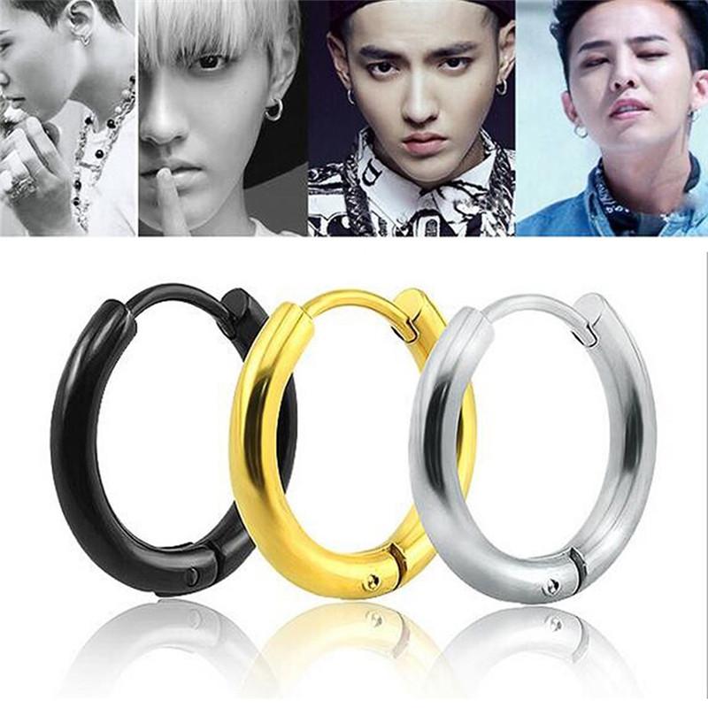 Size 10-20mm Stainless Steel Huggie Hoop Earrings Simple Circle Earring For Women Men Punk Jewelry Black/Steel/Gold Color
Size 10-20mm Stainless Steel Huggie Hoop Earrings Simple Circle Earring For Women Men Punk Jewelry Black/Steel/Gold Color