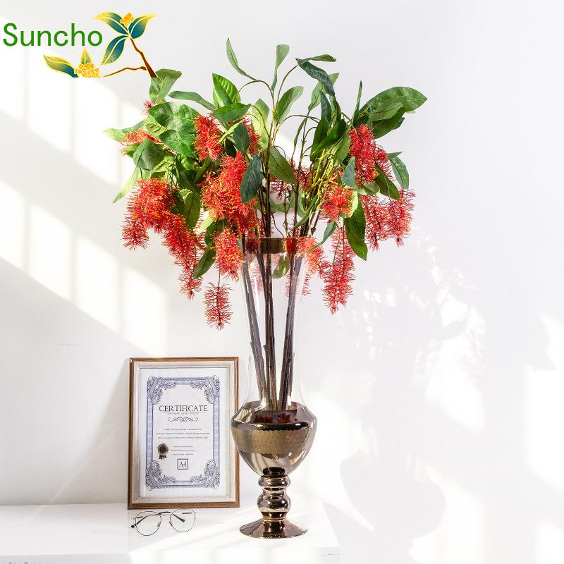 Suncho Real Touch DIY Artificial Leaves Branch Retro Red White Silk Leaf For Home Decor Wedding Plants Room Faux Fabric Foliage
Suncho Real Touch DIY Artificial Leaves Branch Retro Red White Silk Leaf For Home Decor Wedding Plants Room Faux Fabric Foliage