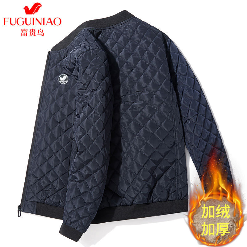 New Autumn Winter Coat Men'S Cotton Jacket Fat Male Army Velvet Clothes 201026