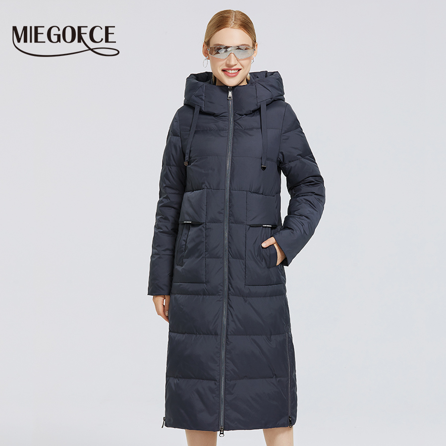 MIEGOFCE New Women's Winter Collection Coat Women Jacket And Parka Simple Warm Winter Clothes Fashion Windproof Jacket 200928