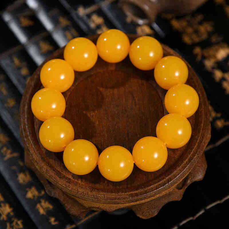 Honey wax Loose Beads Old honey wax hand string single Circle Bracelet chicken oil yellow men's and women's national style Buddha beads
Honey wax Loose Beads Old honey wax hand string single Circle Bracelet chicken oil yellow men's and women's national style Buddha beads