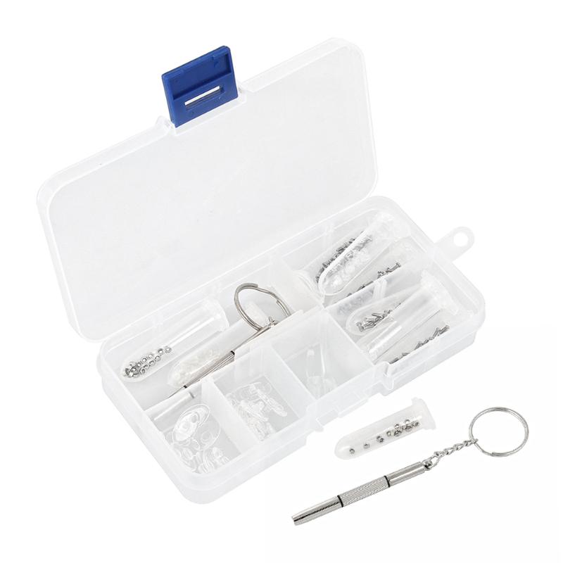 Popular Eyeglass Sun Glasses Nose Pad Optical Watch Screwdriver Repair Screws Nut Tool Assorted Kit with Box Tool Set
Popular Eyeglass Sun Glasses Nose Pad Optical Watch Screwdriver Repair Screws Nut Tool Assorted Kit with Box Tool Set