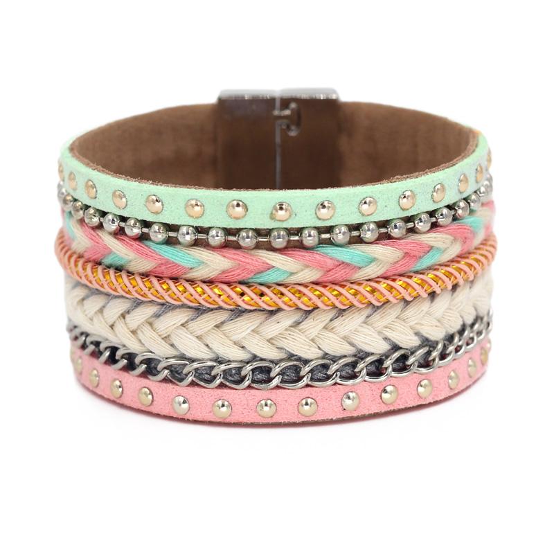 VONNOR Jewelry Women Bangles Bracelets Multi-layer Handmade Rope Chain Accessories Bracelet Gift for Femme
VONNOR Jewelry Women Bangles Bracelets Multi-layer Handmade Rope Chain Accessories Bracelet Gift for Femme