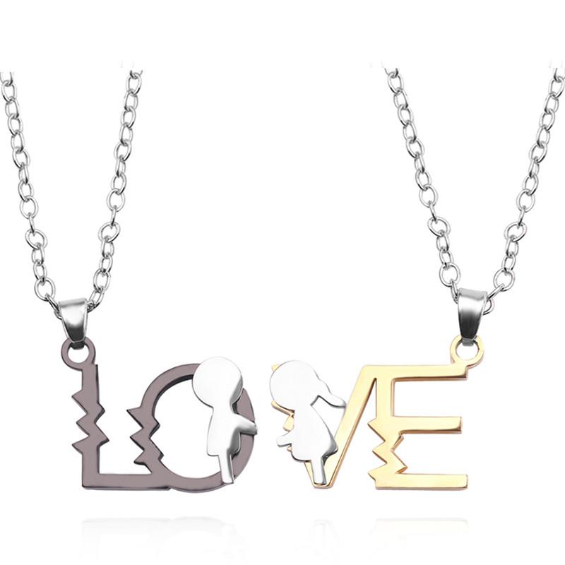 2020 New Couple LOVE Pendant Necklace Romantic Love Memory Wedding Necklace Casual Party Jewelry Accessories For Lover Gift
2020 New Couple LOVE Pendant Necklace Romantic Love Memory Wedding Necklace Casual Party Jewelry Accessories For Lover Gift