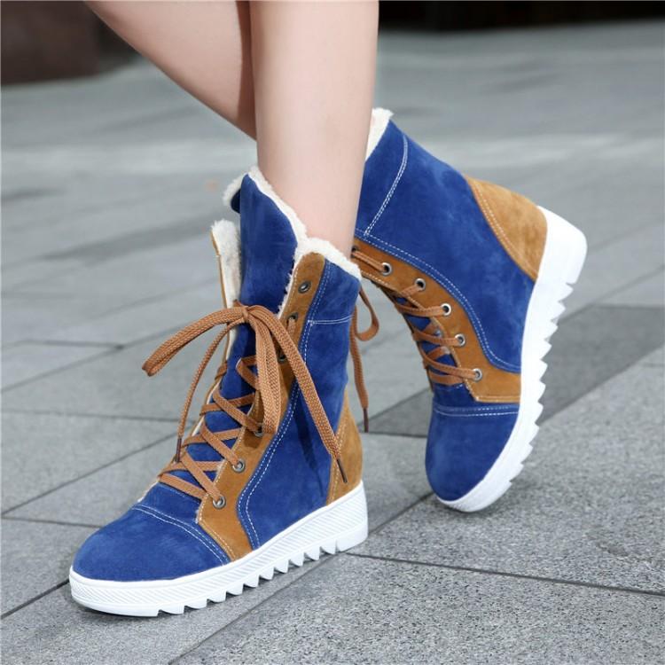 Snow Boots New Big Size Women's Winter Boots Lace-up Flat Sole Fur-leaning Warm Fashion Folding Snow For Girls Women Shoes 169, Black
Snow Boots New Big Size Women's Winter Boots Lace-up Flat Sole Fur-leaning Warm Fashion Folding Snow For Girls Women Shoes 169, Black