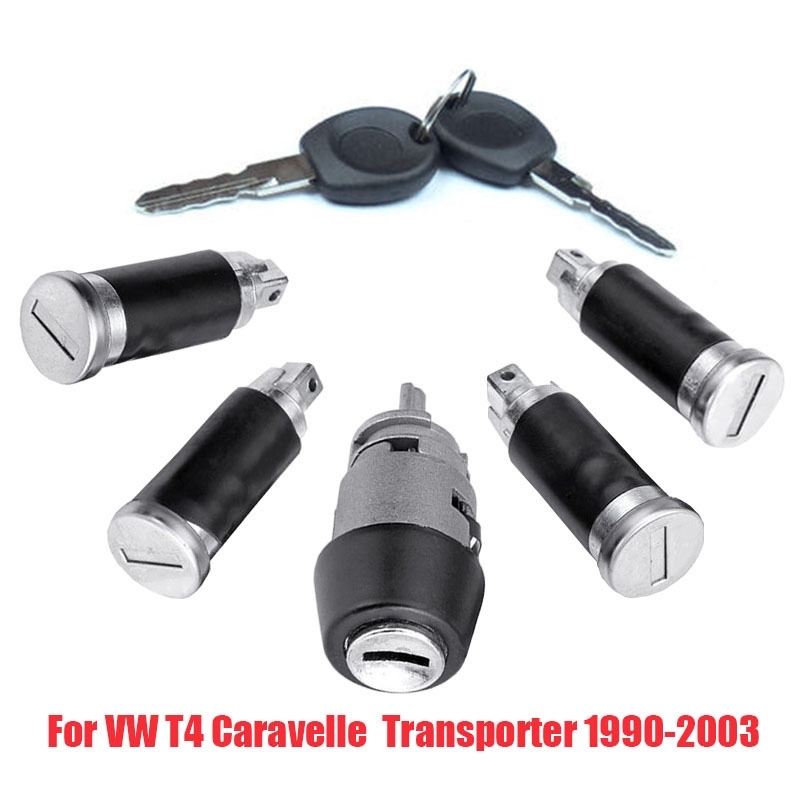 Ignition Switch Door Lock Barrel Set with 2 Keys For VW Caravelle T4 1990-2003 Transporter Double Barn Doors 201013
Ignition Switch Door Lock Barrel Set with 2 Keys For VW Caravelle T4 1990-2003 Transporter Double Barn Doors 201013