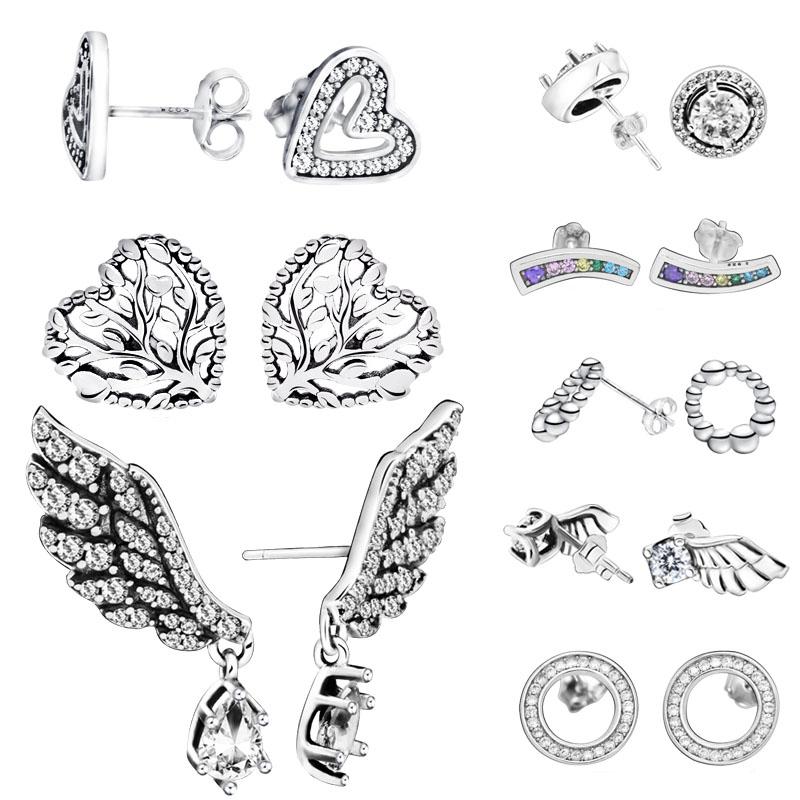 2020 Winter Crystal Dangling Sparkling Angel Wing 925 Silver Stud Earrings Celestial Stars Earrings Engagement Jewelry
2020 Winter Crystal Dangling Sparkling Angel Wing 925 Silver Stud Earrings Celestial Stars Earrings Engagement Jewelry