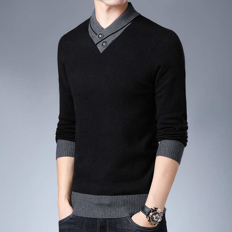 2021 and Winter Autumn New Manly Style Korean Tights Thin-style Fitting Stack Tie Anglo Wool Sweater Warmer Pmjh, Red
2021 and Winter Autumn New Manly Style Korean Tights Thin-style Fitting Stack Tie Anglo Wool Sweater Warmer Pmjh, Red