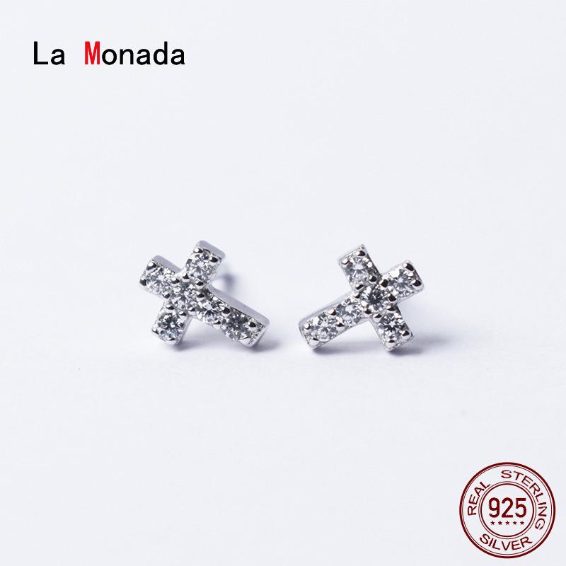 La Monada Cross Stud Earrings For Women Silver 925 Minimalist Fine Women Earrings In Jewelry Stud 925 Sterling Silver
La Monada Cross Stud Earrings For Women Silver 925 Minimalist Fine Women Earrings In Jewelry Stud 925 Sterling Silver