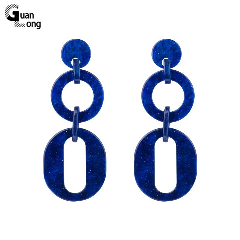 Dangle & Chandelier Guanlong Trendy Fashion Acrylic Earrings For Women Statement Geometric Round Resin Long Big Pendant Earings Jewelry Gift
Dangle & Chandelier Guanlong Trendy Fashion Acrylic Earrings For Women Statement Geometric Round Resin Long Big Pendant Earings Jewelry Gift
