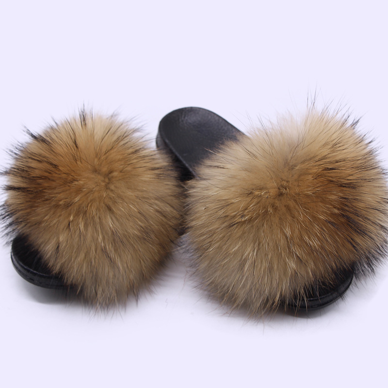 Fluffy Real Fox Fur Slides Women Fur Slippers Female Indoor Flip Casual Fuzzy Cute Faux Fox Fur Slides House Plush Shoes TX01 X1020, Black
Fluffy Real Fox Fur Slides Women Fur Slippers Female Indoor Flip Casual Fuzzy Cute Faux Fox Fur Slides House Plush Shoes TX01 X1020, Black