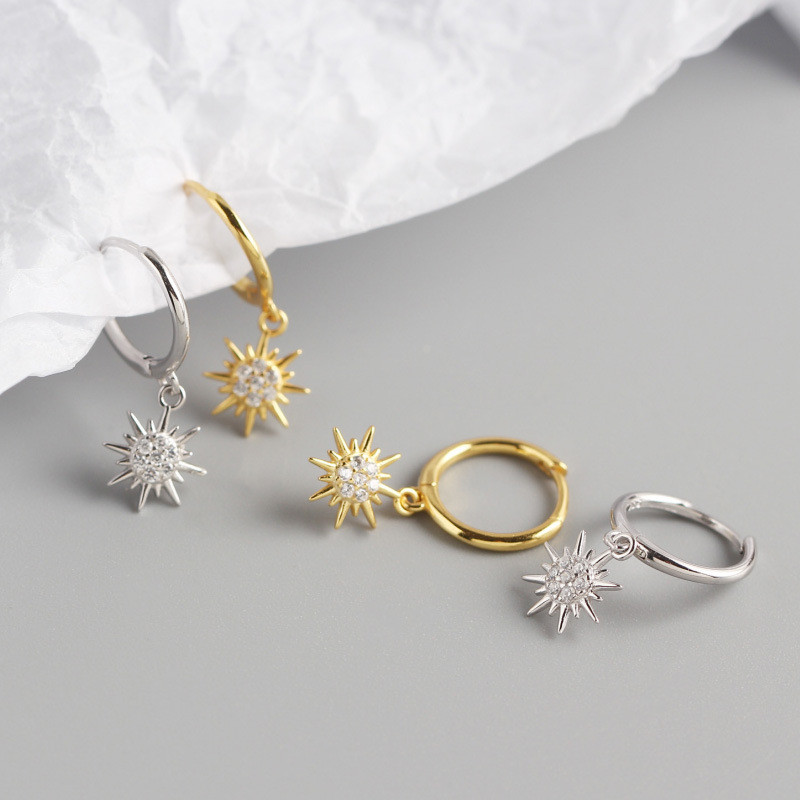 Februaryfrost Brand Designer New 100% 925 Sterling Silver Small Sun Pendant Stud Earrings for Women Fashion Jewelry Best Gifts
Februaryfrost Brand Designer New 100% 925 Sterling Silver Small Sun Pendant Stud Earrings for Women Fashion Jewelry Best Gifts