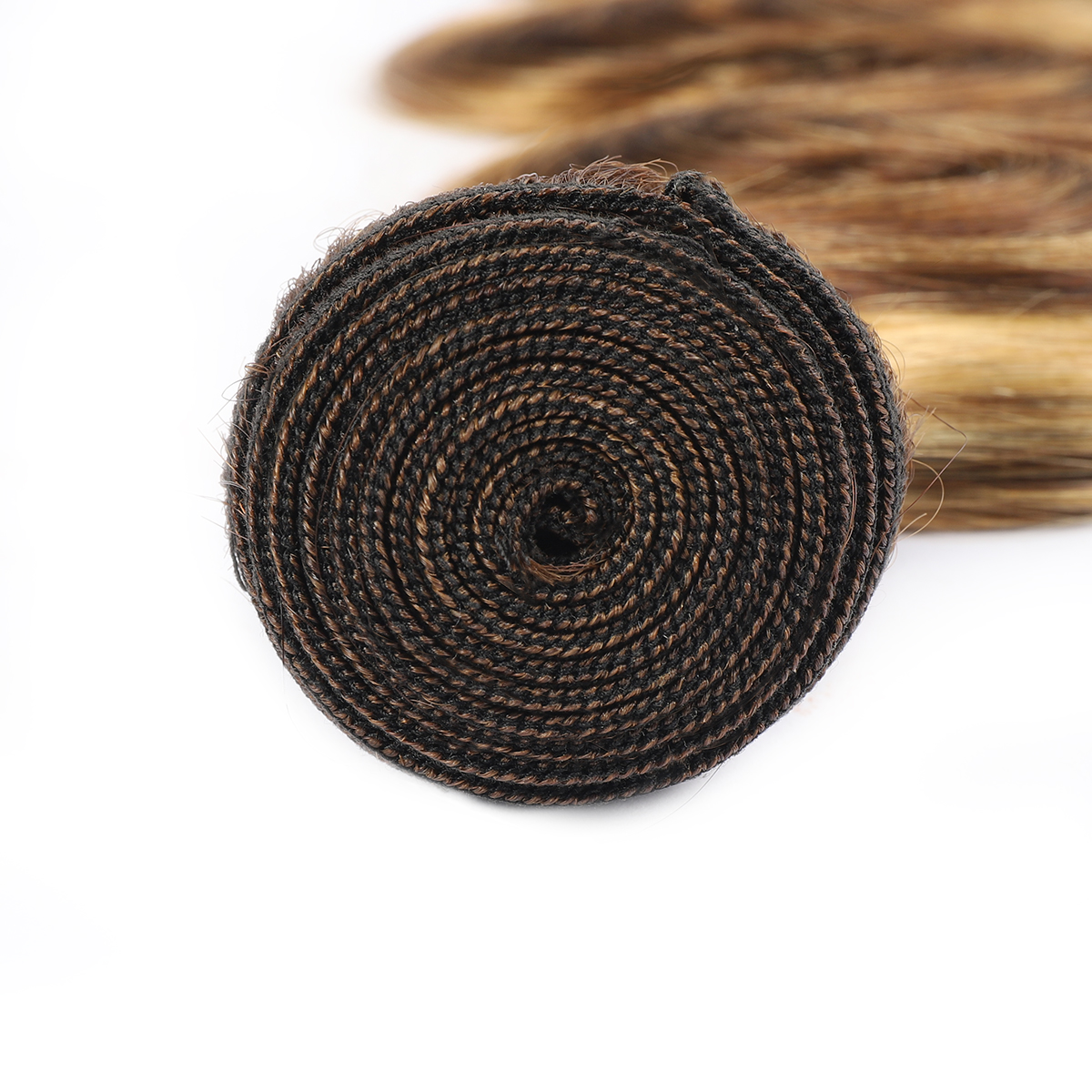 Ishow Wefts Straight Highlight 4/27 Ombre Color Brown Human Hair Bundles 8-28inch Brazilian Body Wave Peruvian Virgn Hair Extensions for Women All Age