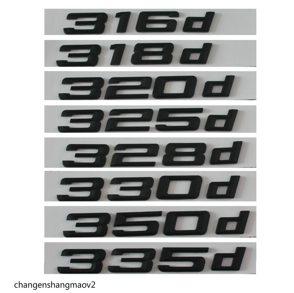 Black 316d 318d 320d 325d 328d 330d 335d Car Emblem Emblems Rear Number Letters Badges for BMW 3 series E90 E46 E91 E92 E93 F30
Black 316d 318d 320d 325d 328d 330d 335d Car Emblem Emblems Rear Number Letters Badges for BMW 3 series E90 E46 E91 E92 E93 F30